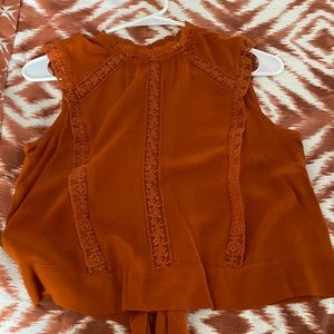 It’s a fall color rustic it’s a great blouse